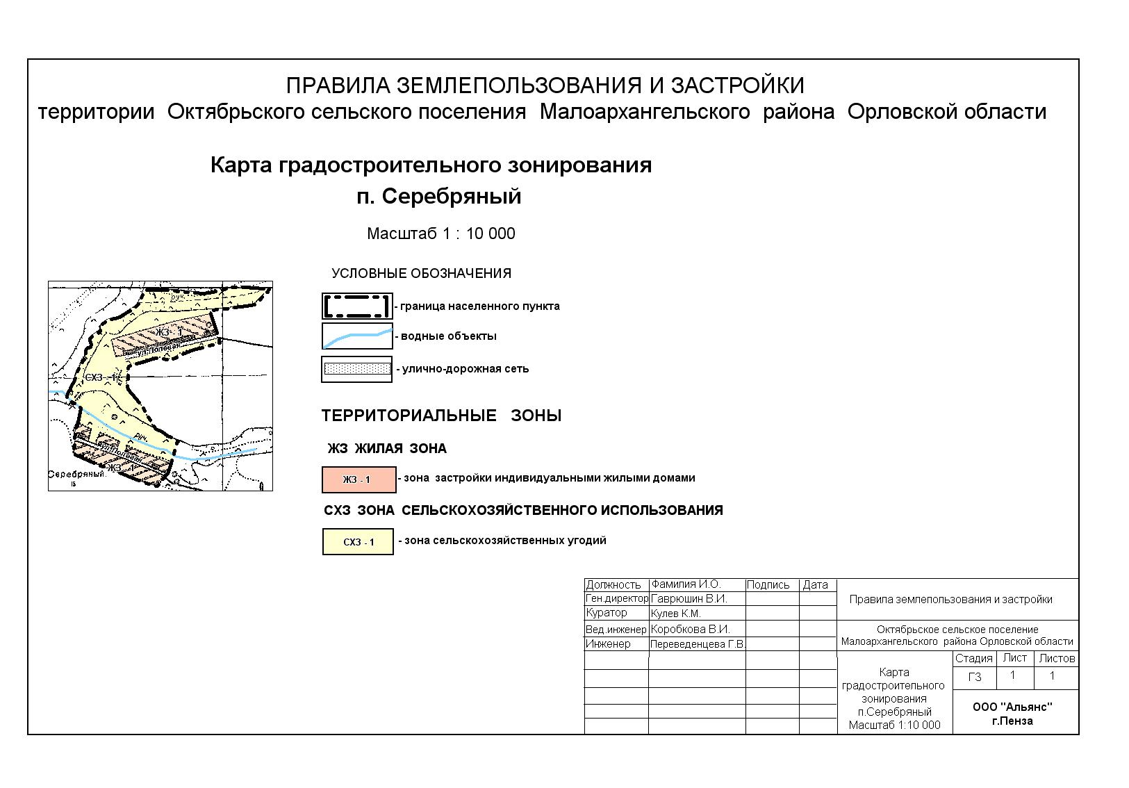 Правила землепользования и застройки Октябрьского с/п · Администрация  Малоархангельского района